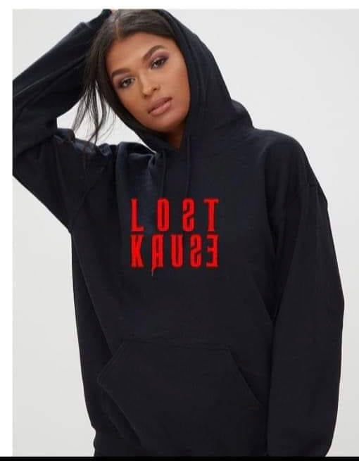 Black and Red Lost Kause hoodie SOLD OUT